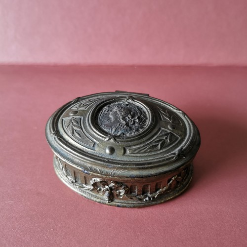 Ancienne boîte bijoux en - boîte,