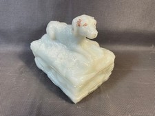 Ancienne boite en opaline de