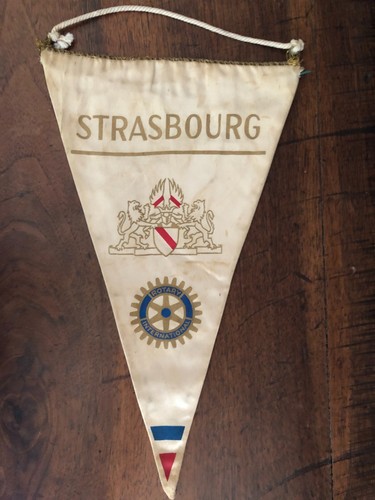 Ancien fanion rotary - ancien,