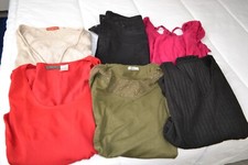 lot de vêtements femme automne/hiver, taille L, très bon état