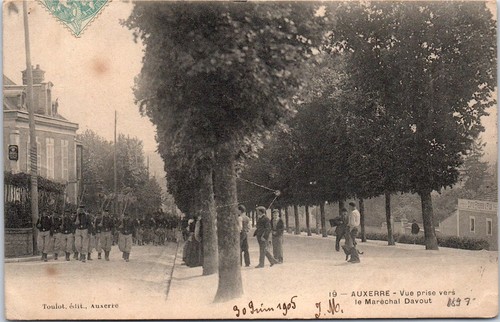 Auxerre vue prise vers - 89,