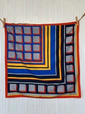 Foulard carré géométrique - foulard,