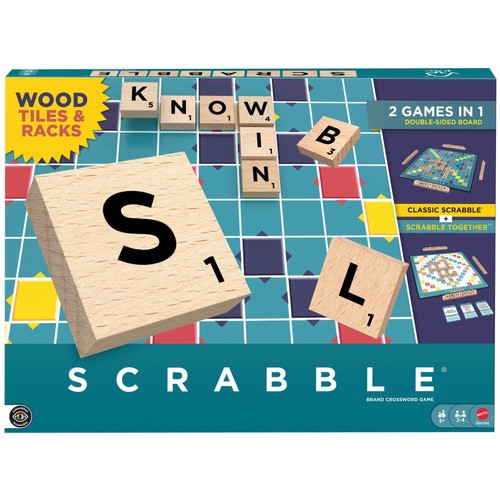 Mattel games scrabble board - scrabble,