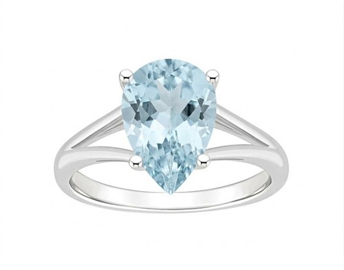 Bague solitaire poire beruj - solitaire,