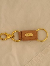 PORTE CLE CUIR MOUTARDE MAC
