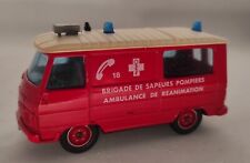 Pompiers SOLIDO Toner Gam  1/50e  PEUGEOT J9 Ambulance reanimation  N°2120 02/87
