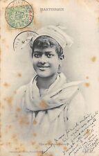 CPA MARTINIQUE TYPE ET COSTUME CREOLE