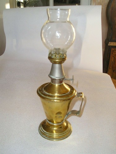 Lampe pigeon ancienne - lampe,