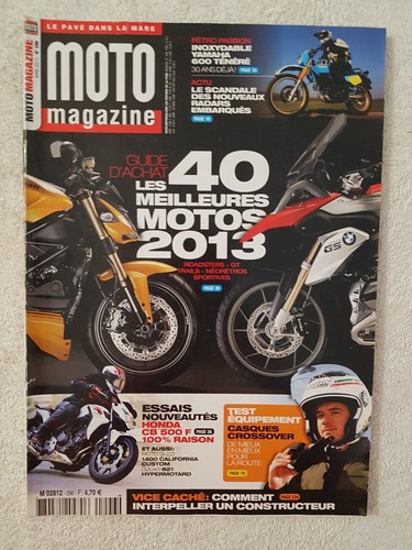 Moto magazine 296 2013 - magazine, n°296