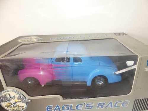 Ford deluxe hot rod bleu - ford,