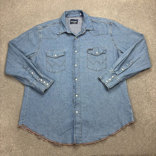 Chemise jean wrangler - en,