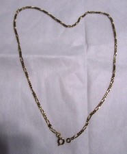 Chaîne 18 carat L 45,5 cm 3,7g, apposition poinçon . Voir descriptif