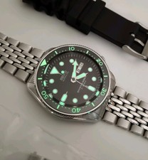 Seiko SKX007J1 Automatic Original 7S26 Modded Custom Scuba Diver's 200m Sapphire
