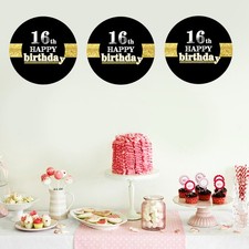  12 Pcs Deco Anniversaire