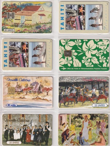 Lot télécartes de - de,