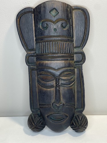Masque africain bois décor - masque,