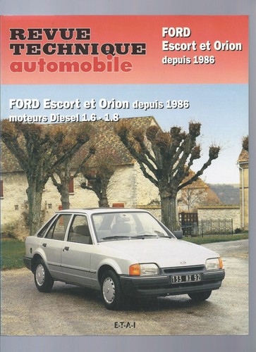 Revue technique ford escort - technique,