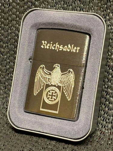 Reichsadler sur zippo - chrom, +