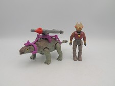 Dino Riders - Ankylosaurus - Dinosaure Avec Armure - Tyco Toys - Ideal 1988