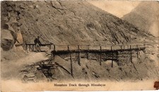 PC INDIA MOUNTAIN TRACK THROUGH HIMALAYAS (a71807)