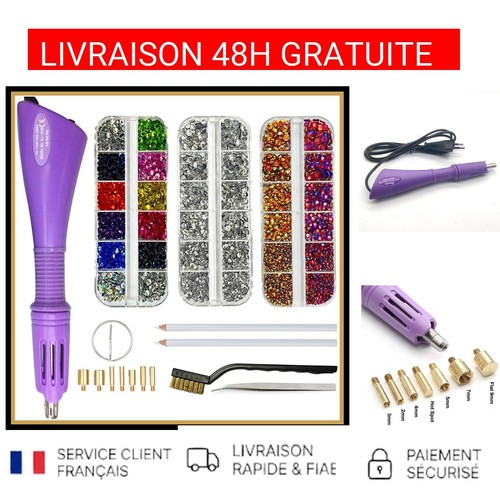 Kit appliqueur strass - appliqueur,