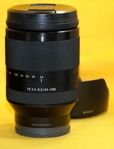 Objectif sony 240 - fe, 24-240