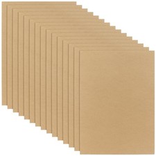 Lot de 15 planches en bois MDF