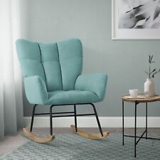 Chaise à bascule sauge