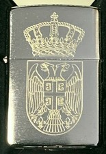 Zippo Serbie Diamant Gravure
