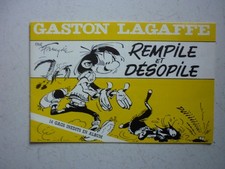FRANQUIN  /  GASTON LAGAFFE  /  REMPILE ET DESOPILE  /  NUM   1000 EX  /  1989