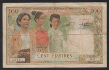 Billet Indochine française -