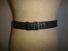 BIZZBEE CEINTURE CUIR NOIR