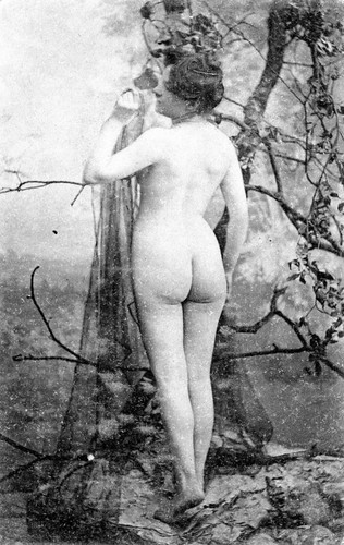 Cpa époque 1900 jeune - 1900., fille