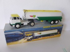 DINKY TOYS ref 887 UNIC ESTEREL avec remorque citerne BP en boite d'origine