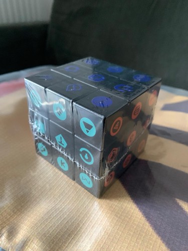 Rubik cube crypto 3x3 - rubik's,