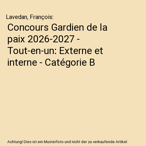 Concours gardien paix - concours, la