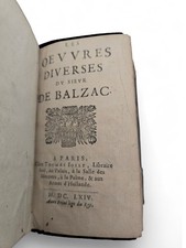 Livre 1664 Jean-Louis GUEZ DE