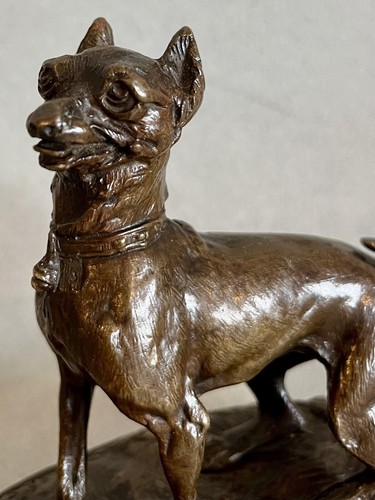 Bronze ancien xixe - xixe, signé