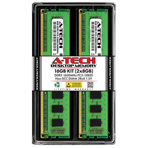 16gb 2x8gb pc3 12800u msi - 16gb,