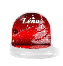 Boule à neige personnalisée