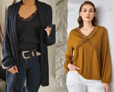 lot gilet en maille tricot