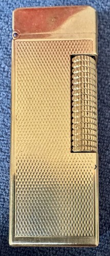 Briquet dunhill ancien plaqué - briquet,