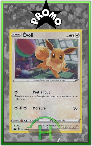 évoli holo promo swsh212 - -,