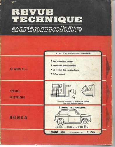 Rta 1969 honda n360 - rta, 600