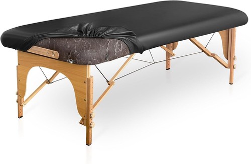 Leather massage table cover - leather,