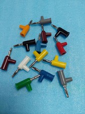 Lot de 14 POMONA 1825  -  Fiche Banane 4mm Mâle de Test à Visser Occasion Bon ét