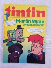 TINTIN N°216 26/10/79 MARTIN MILAN PUB BURAGO BIG JIM AMY IRVING MOULINSART GORI