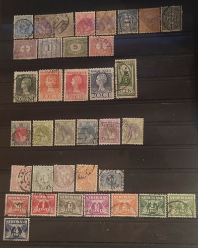 Timbres pays bas nederland - timbres, pays-bas