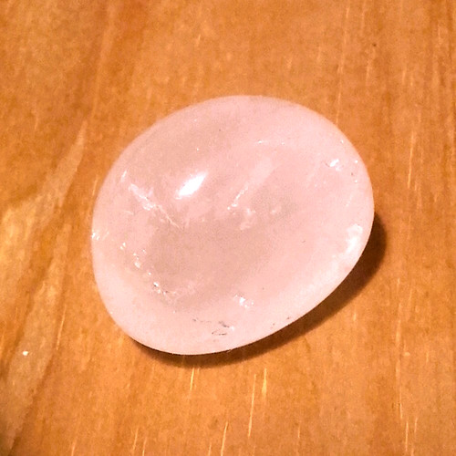 Pierre roulée quartz - rose, de