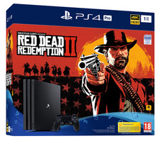Sony PS4 Pro 1To Bundle +Red Dead Redemption II Reconditionné Très bon État